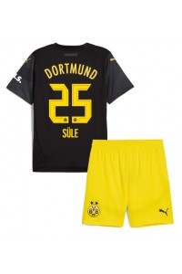 Borussia Dortmund Niklas Sule #25 Babytruitje Uit tenue Kind 2024-25 Korte Mouw (+ Korte broeken)